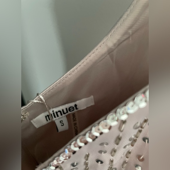 ModCloth Sterling Showers Dress | Balletcore formal dress silky sequins beading - Picture 7 of 15